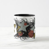 Mok schedel en sterren (Midden)