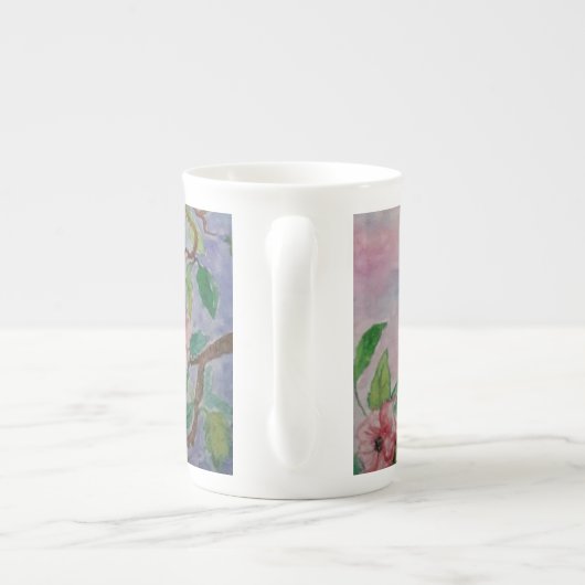 Mok schetsen mooie kleine rijen (Achterkant)