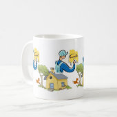 Mok schilder (Voorkant links)