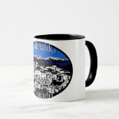 Mok schilderachtig stad Breckenridge Colorado (Voorkant rechts)