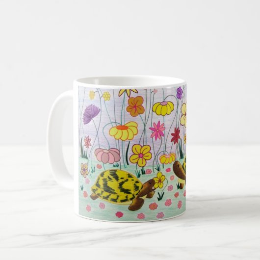 Mok schildpad (Voorkant links)