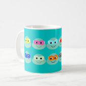 mok schildpadden (Voorkant links)