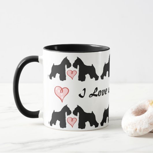 Mok Schnauzer Coffee (Met donut)