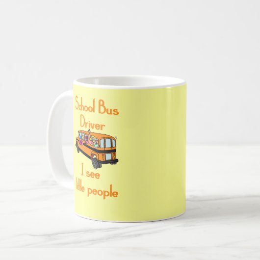 Mok schoolbusbestuurder (Voorkant links)