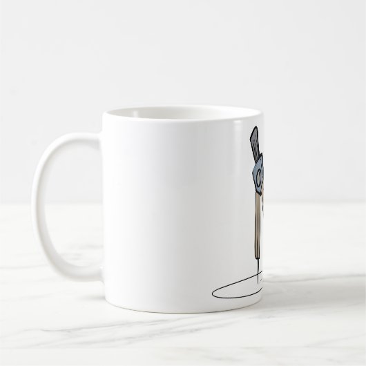 Mok schoolkompas (Links)