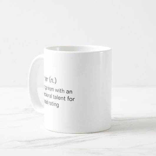 Mok Schrijfkoffie (Voorkant links)