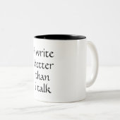 Mok schrijver (Voorkant rechts)