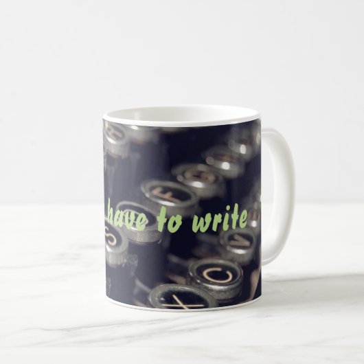 Mok schrijver (Voorkant rechts)