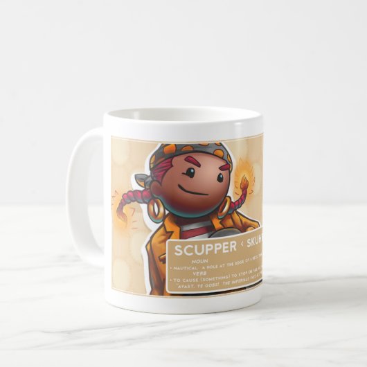 Mok schuiven (Voorkant links)