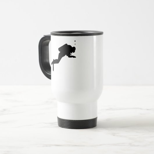 Mok - Scuba duiker (Voorkant links)