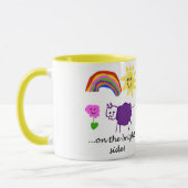 Mok: Seamus de Sheep zegt... Heldere kant Mok (Links)