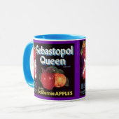 MOK ~  SEBASTOPOL KONINGAPPEL KRUISETIKET TOEPASSE (Voorkant links)