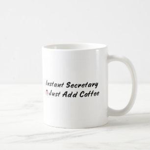 Mok secretaris Koffie