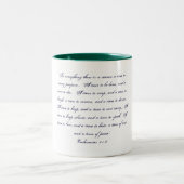 mok "Seizoenen van het leven" koffie (Center)