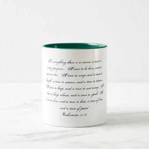 mok "Seizoenen van het leven" koffie