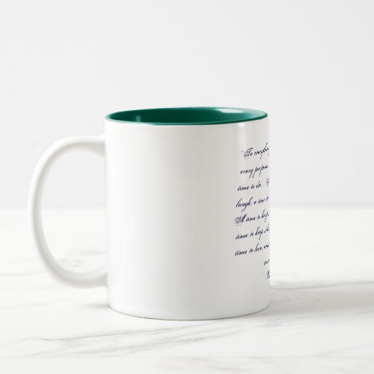 mok "Seizoenen van het leven" koffie (Links)
