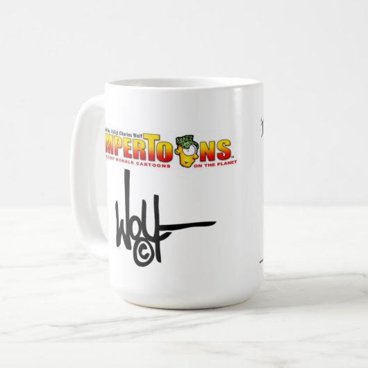 Mok SemperToons - Beweging EyeBalls (Voorkant links)