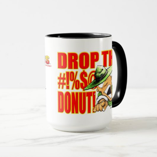 Mok SemperToons - laat de Donut vallen (Voorkant rechts)