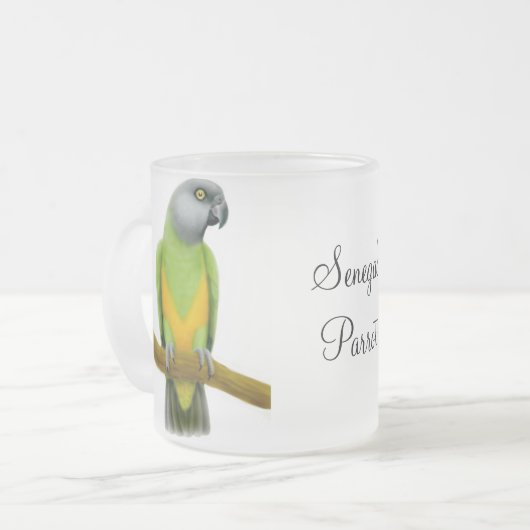 Mok Senegal Parrot (Voorkant links)