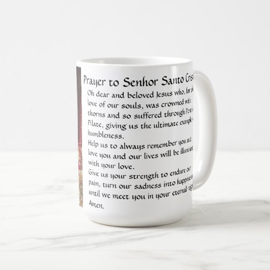 Mok Senhor Santo Cristo Prayer (Voorkant rechts)