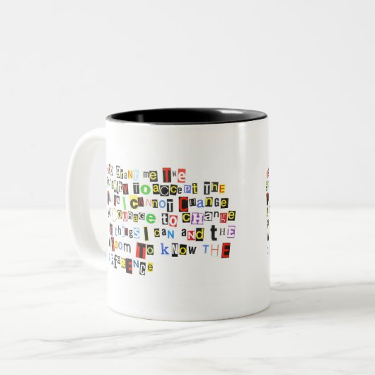 Mok Serenity Prayer (Voorkant links)