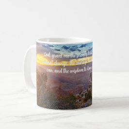 Mok Serenity prayer grand canyon afbeelding