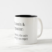 Mok serotonine en dopamine (Voorkant rechts)