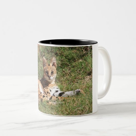 Mok Serval Cat (Voorkant rechts)