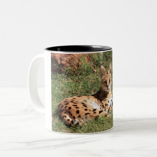 Mok Serval Cat (Voorkant links)