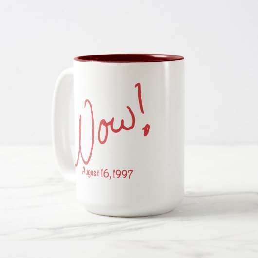 Mok SETI WOW (Voorkant links)