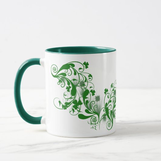 Mok Shamrocks en Florals (Links)