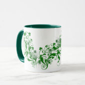 Mok Shamrocks en Florals (Voorkant links)