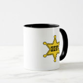 mok sheriff Badge Coffee (Voorkant rechts)