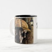 Mok Sherlock Holmes koffie (Voorkant links)