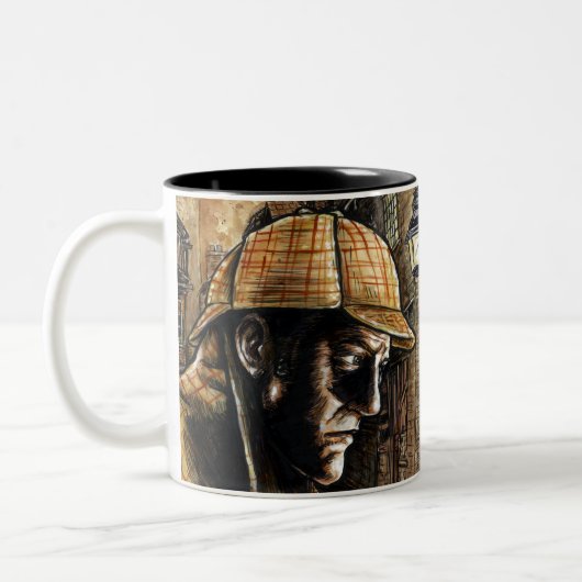 Mok Sherlock Holmes koffie (Links)
