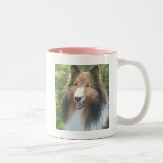 Mok Shetland Sheepdog Two-Tone COFFEE (Rechts)
