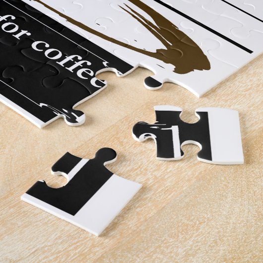 Mok Shot Coffee Mok Cup Cartoon Legpuzzel (Zijkant)