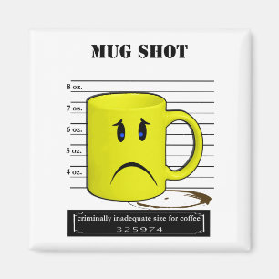 Mok Shot Coffee Mok Cup Cartoon Magneet