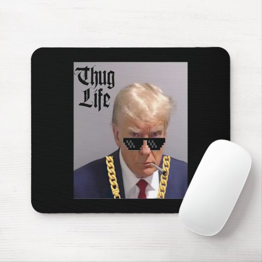 Mok Shot - Donald Trump Mok Shot - misdadiger Leve Muismat (Met muis)