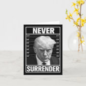 Mok Shot - Donald Trump Mok Shot - Never Surrender Kaart (Gele Bloem)