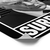 Mok Shot - Donald Trump Mok Shot - Never Surrender Poster (Hoek)