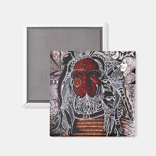 Mok shot magneet (Voorkant / Achterkant)