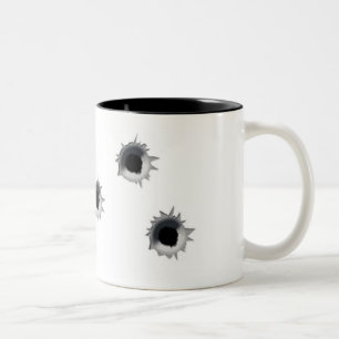 "Mok Shot" Tweekleurige Koffiemok