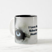 Mok Siberian Husky Coffee (Voorkant links)