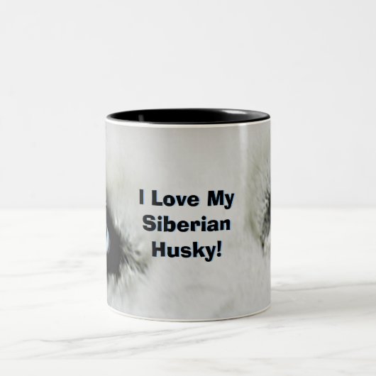 Mok Siberian Husky Coffee (Center)