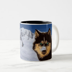 Mok Siberian Husky Coffee