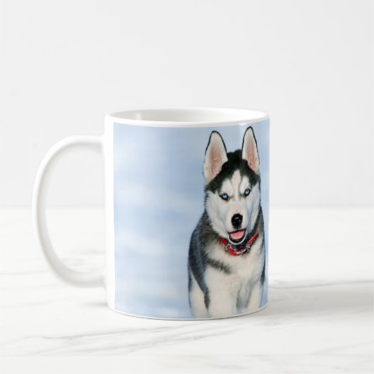 Mok Siberian Husky Coffee (Links)