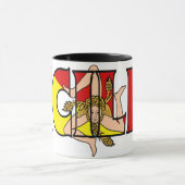 Mok Sicilië koffie (Midden)