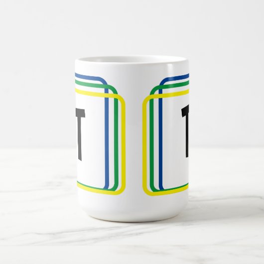 Mok - Simplistische geometrische vormen en Initiaa (Center)