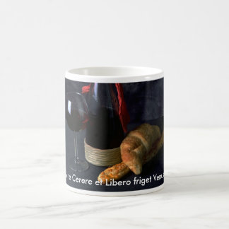 mok: sine cerere et libero friget venus koffiemok
